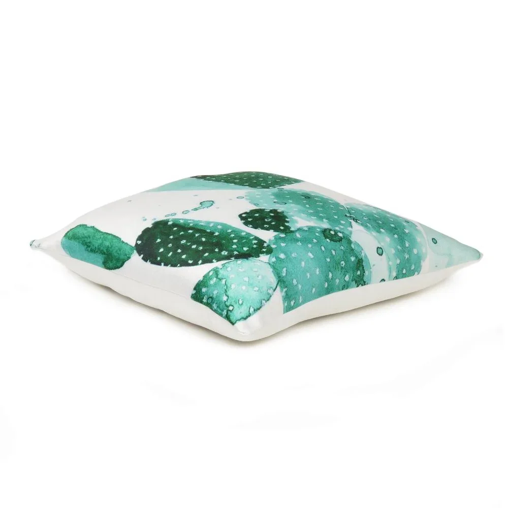 Oussum Home Decorative Cactus Digital Print Cushion Pillow Cover Pillow Case